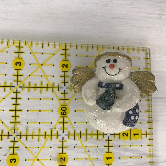 Angle Snowman Glitter With Halo Boyds Bears - Picture 6 of 7